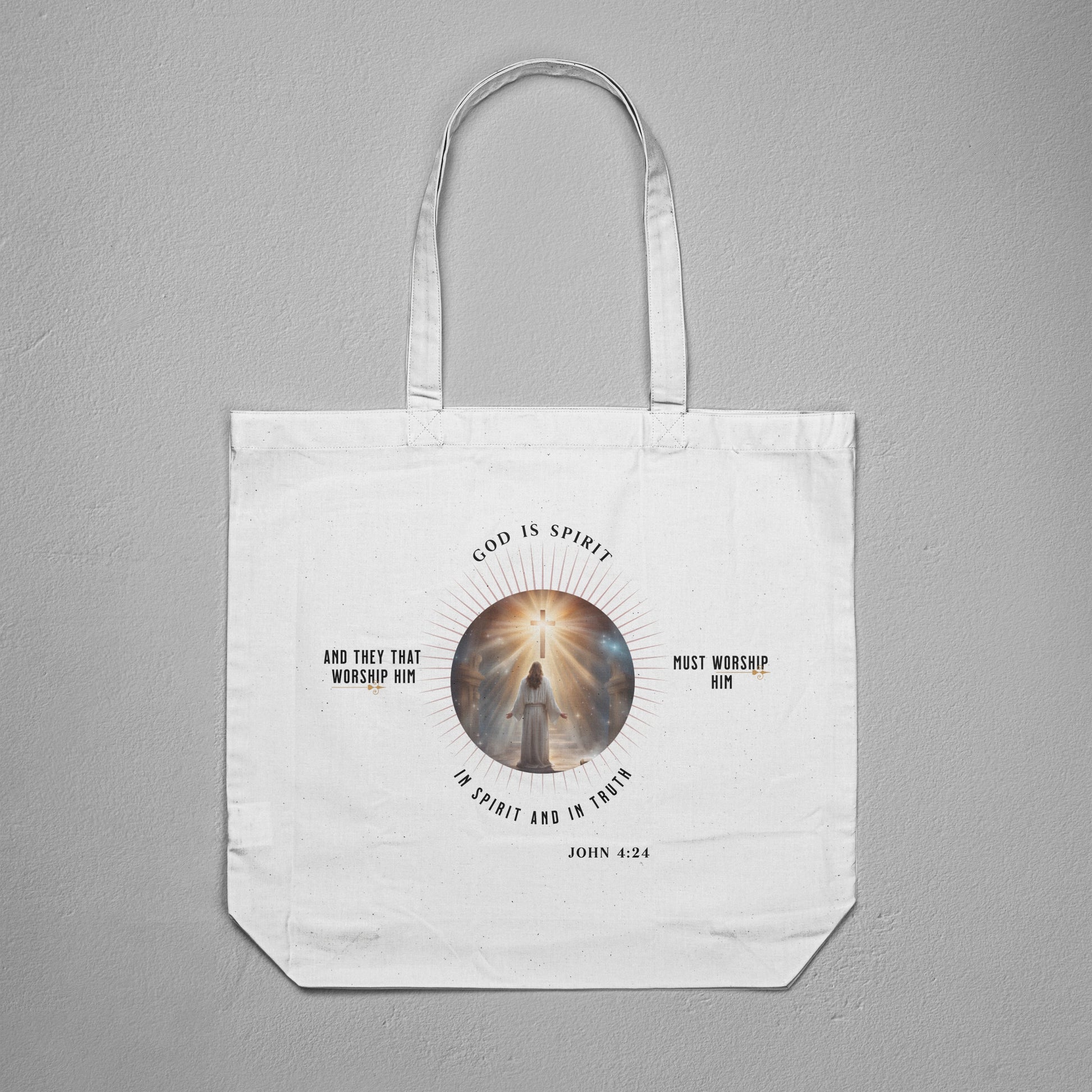 God is Spirit Tote-Bag