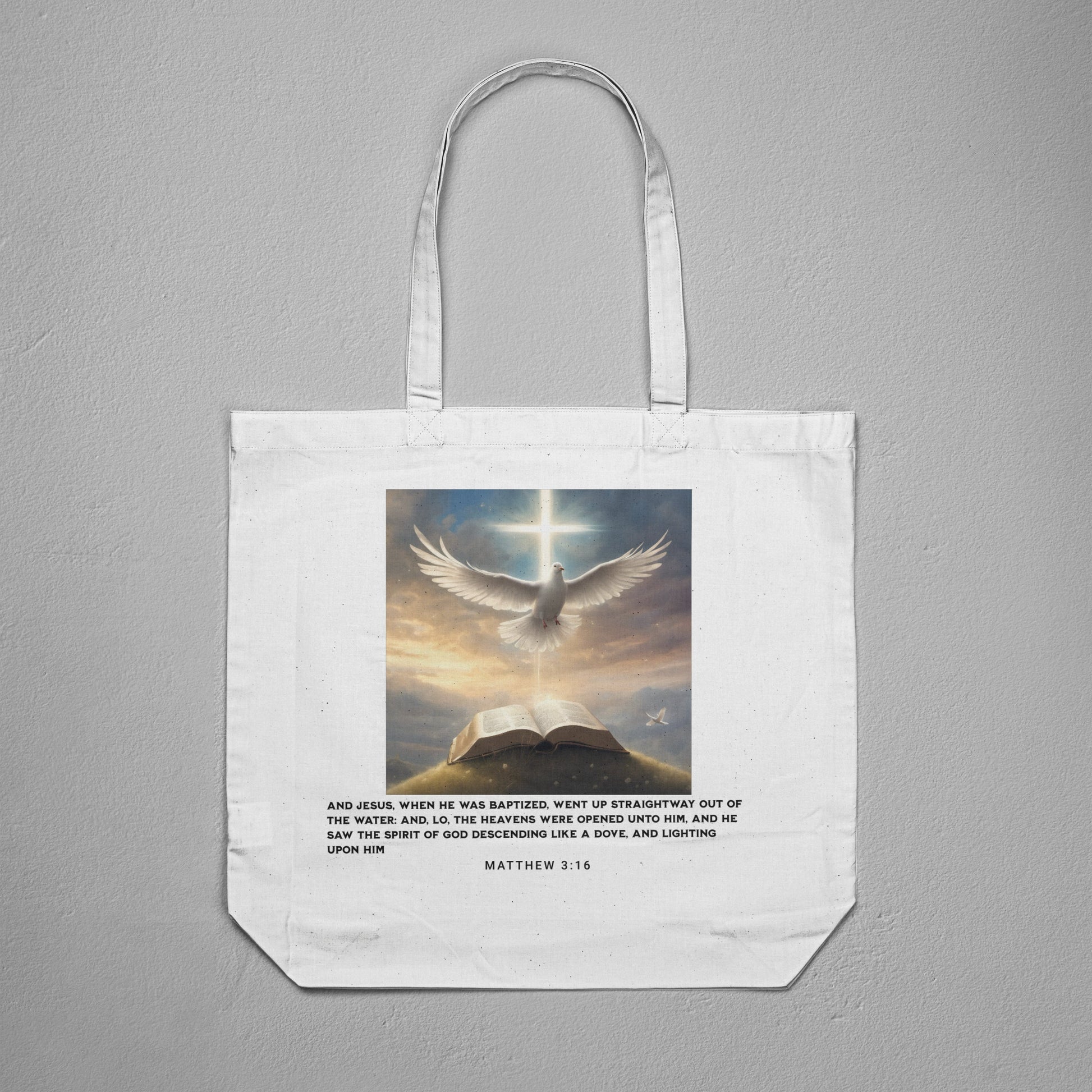 Matthew 3:16 Tote-Bag